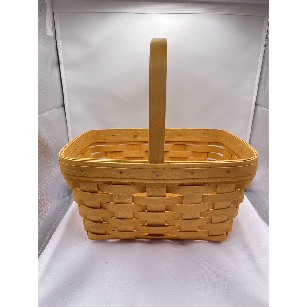 Longaberger Heartland Collection Basket With Handle & Protector